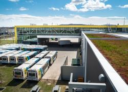 Deux ans après son inauguration, le Centre de transport Stinson de la Société de