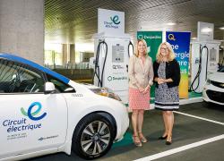 Véhicules électriques : le Complexe Desjardins à l’heure de la recharge rapide 