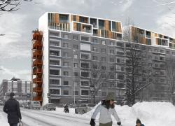 Construire en bois sur des bâtiments existants