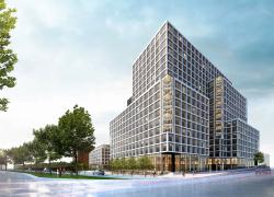 Le complexe Les Terrasses de la Chaudière fera l’objet d’une cure qui permettra d’en améliorer la performance énergétique - Image : Provencher_Roy-NORR