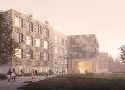 Le futur édifice de bureaux de la Toronto and Region Conservation Authority - Image : TRCA