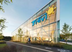 Trévi s’associe au Groupe Montoni pour la construction d'une succursale écoresponsable à Mascouche. Crédit : Montoni 
