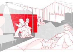 La Trousse qualité Design Montréal propose des outils numériques de sensibilisation et de planification dans le but d'accroître la qualité et les retombées des projets urbains montréalais. Crédit : Alice Picard