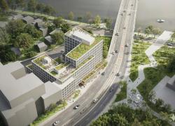 L’OBNL a annoncé le 7 mai s’allier au développeur immobilier durable pour la réalisation d’un futur projet de cohabitat, qui sera construit à Laval. Crédit: Sid Lee Architecture