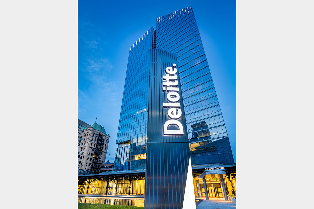 La Tour Deloitte. Cédit : Stéphan Poulin