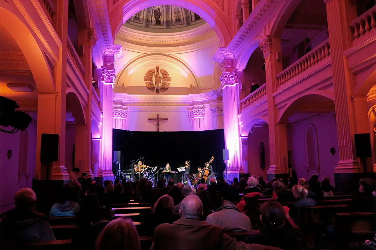 La Cité des Hospitalières a présenté des concerts du Centre des musiciens du monde en 2021. Crédit : Entremise